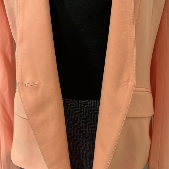 New York & Co Pink Shawl Lapel Collar Blazer sz 8 - Picture 8 of 12